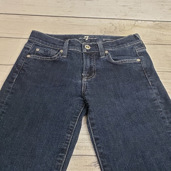 7FAM 7 For All Mankind Gwenevere Denim Jeans Women 25‎ - Picture 1 of 15